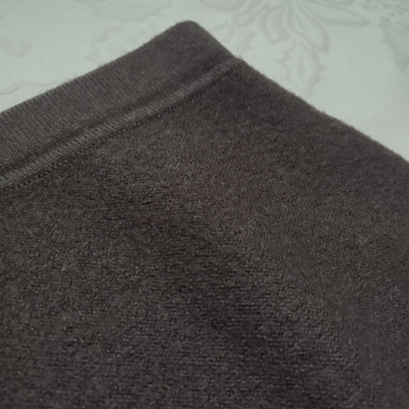 Rickie Freeman Teri Jon embroidered wool knitwear maxi skirt chocolate brown - Picture 7 of 11